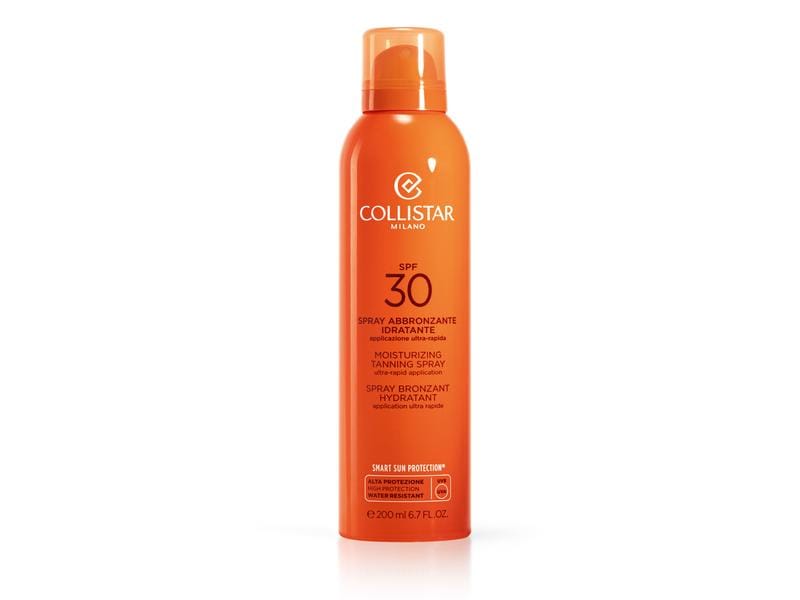 Collistar Moisturizing Sun Spray SPF30 200 ml Pflege Selbstbräuner, schützt vor Sonneneinstrahlung