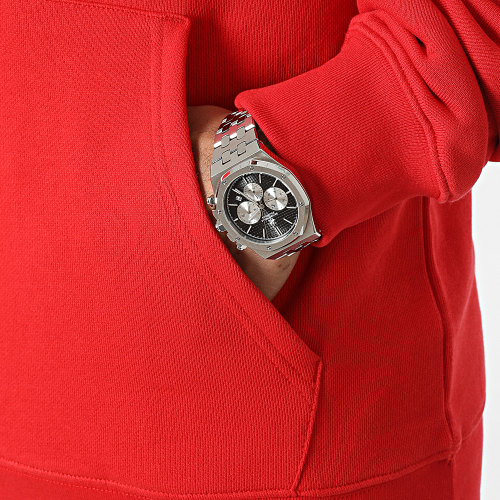 Sweat Capuche Trefoil IM4497 Rouge