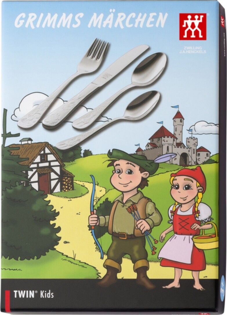 ZWILLING Kinderbesteck Grimm's Märchen Edelstahl 4teilig