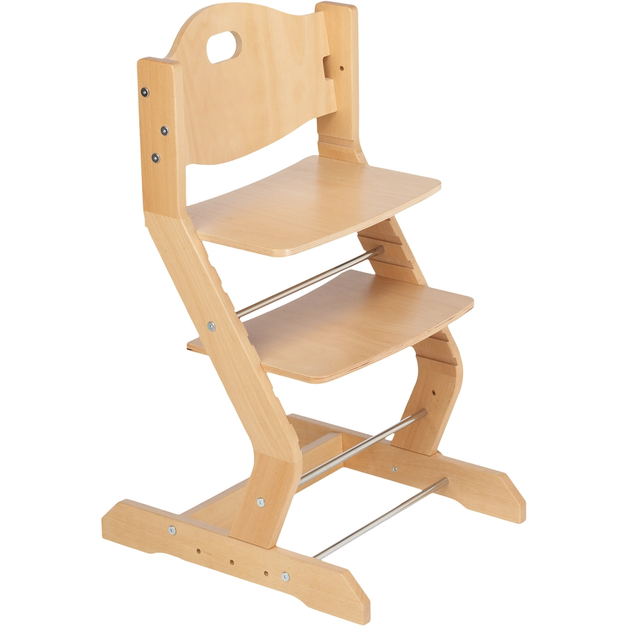 tiSsi® Kinderhochstuhl mit Brustbügel natur
