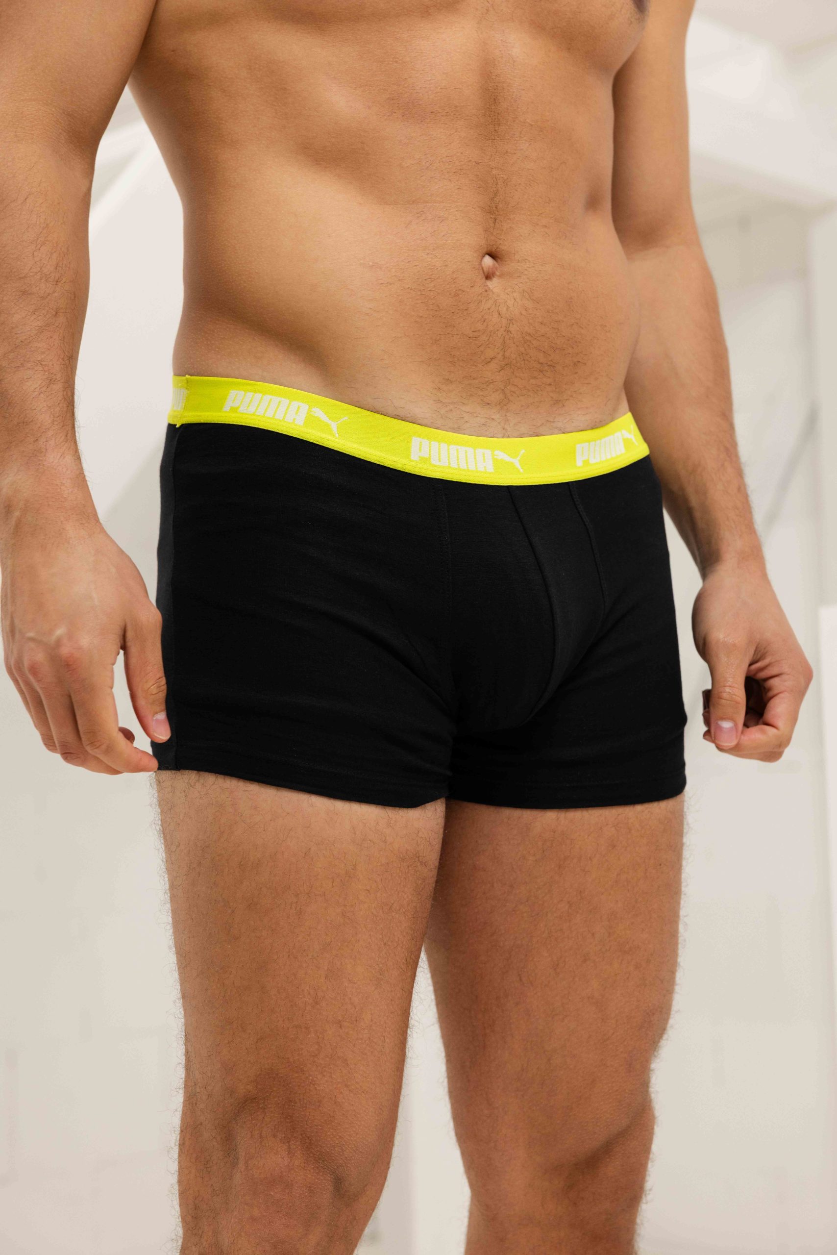 Puma Promo Boxershort Heren 12-Pack Zwart/Oranje/Blauw/Geel