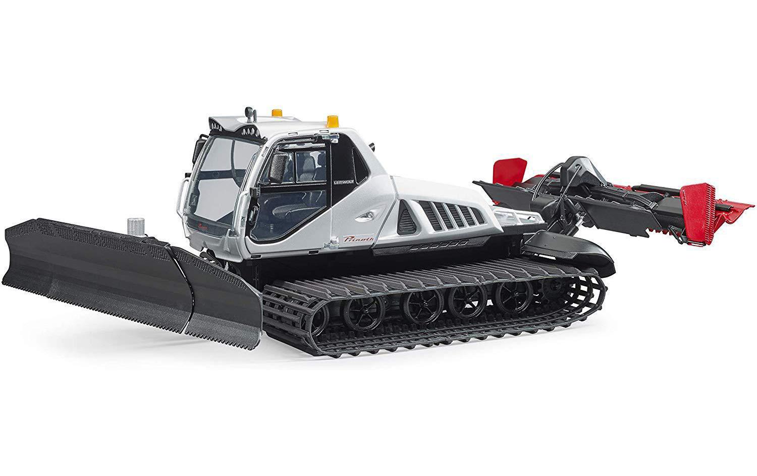 Schneefahrzeug Prinoth Pistenraupe LeitwolfMit 530 PS dominiert der Leitwolf als unbestrittenes Alphatier der Pistenfahrzeuge