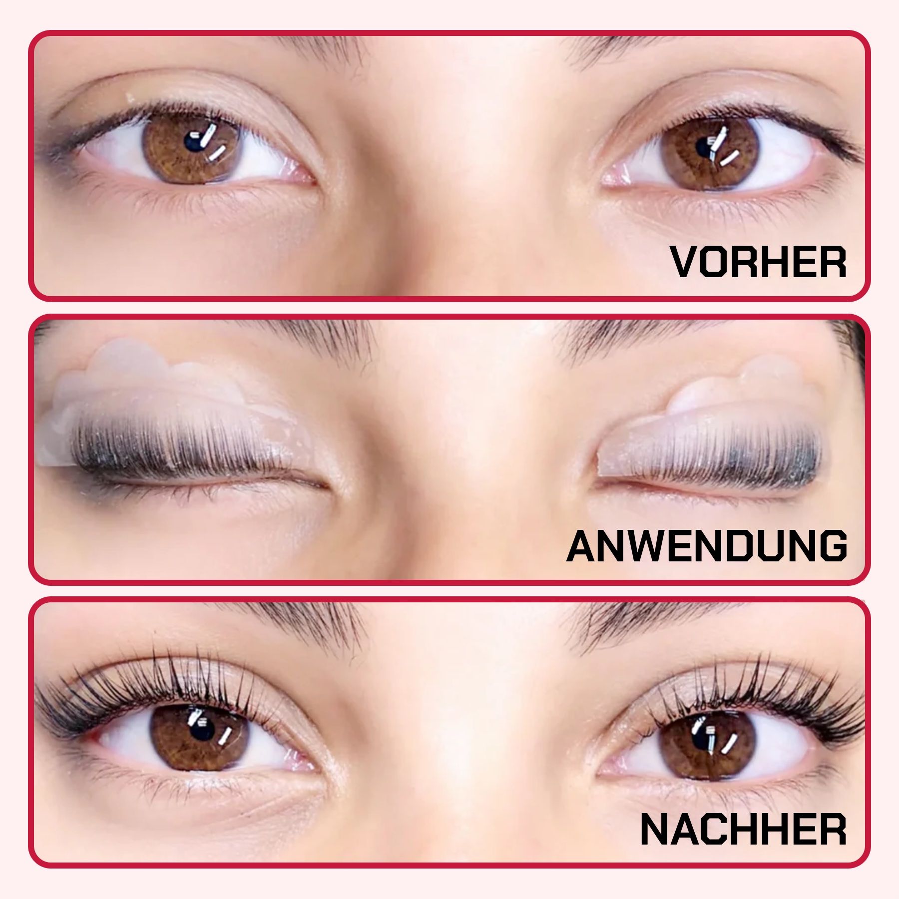 Iconsign Wimpernlifting Set der 2 Generation mit Cream Kleber