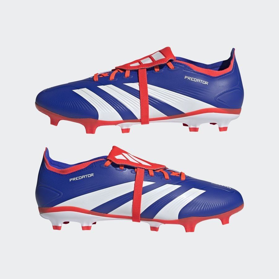 adidas Predator League Fold-over Tongue FG Advancement - Bleu/Blanc/Rouge