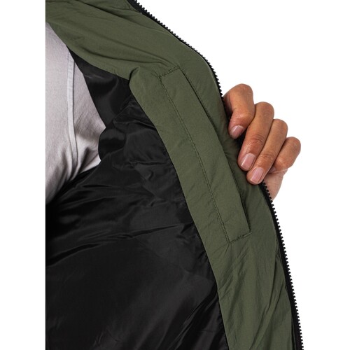 Calvin Klein Jeans - Chaqueta Bomber Comercial Verde