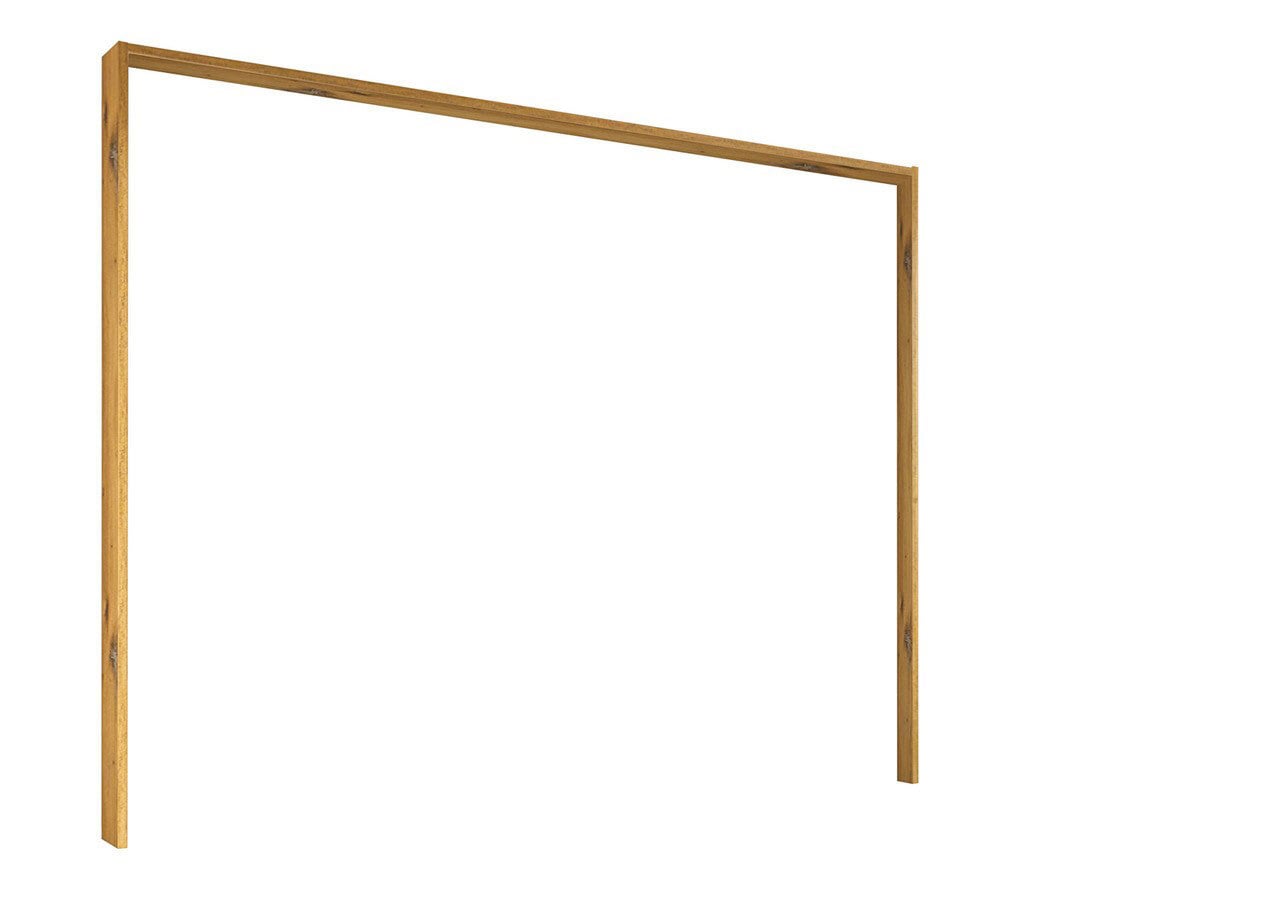 Passepartoutrahmen Trattino 279,2x213,9x23cm Flagstaff Oak hell