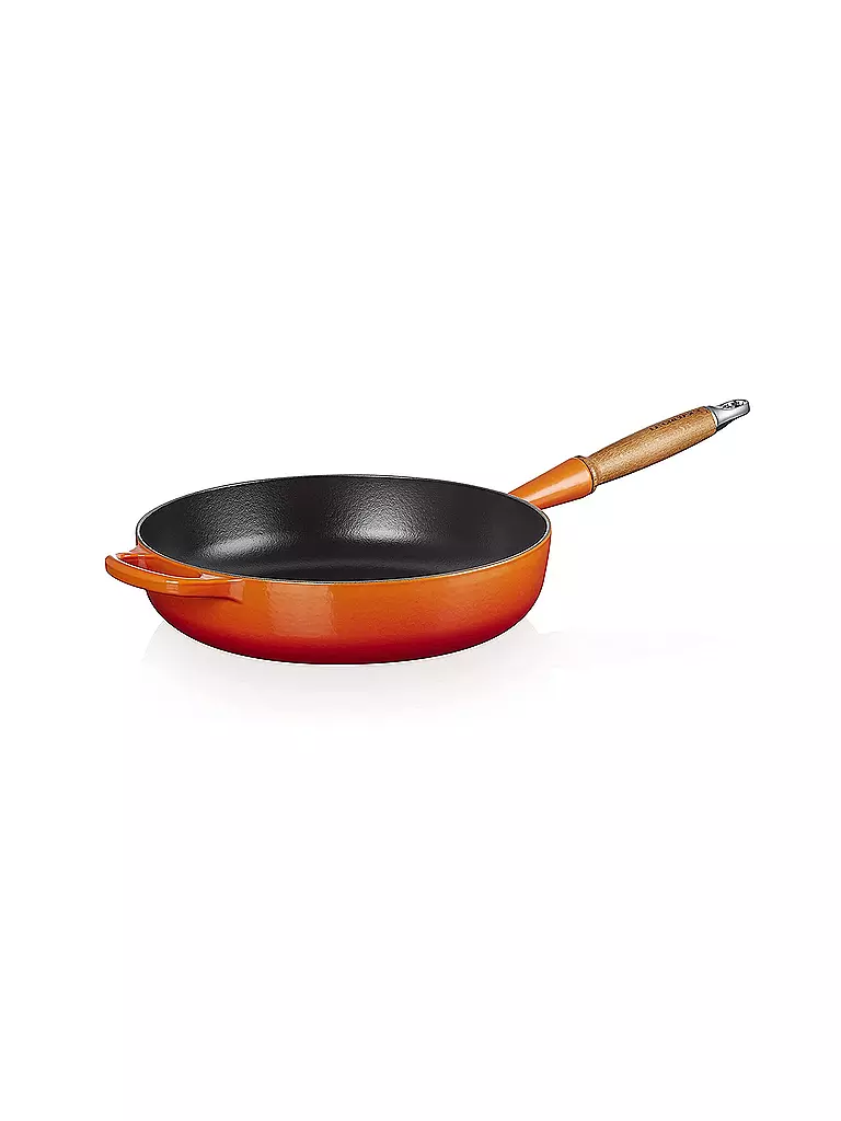 LE CREUSET Sautepfanne Signature 28cm Ofenrot orange