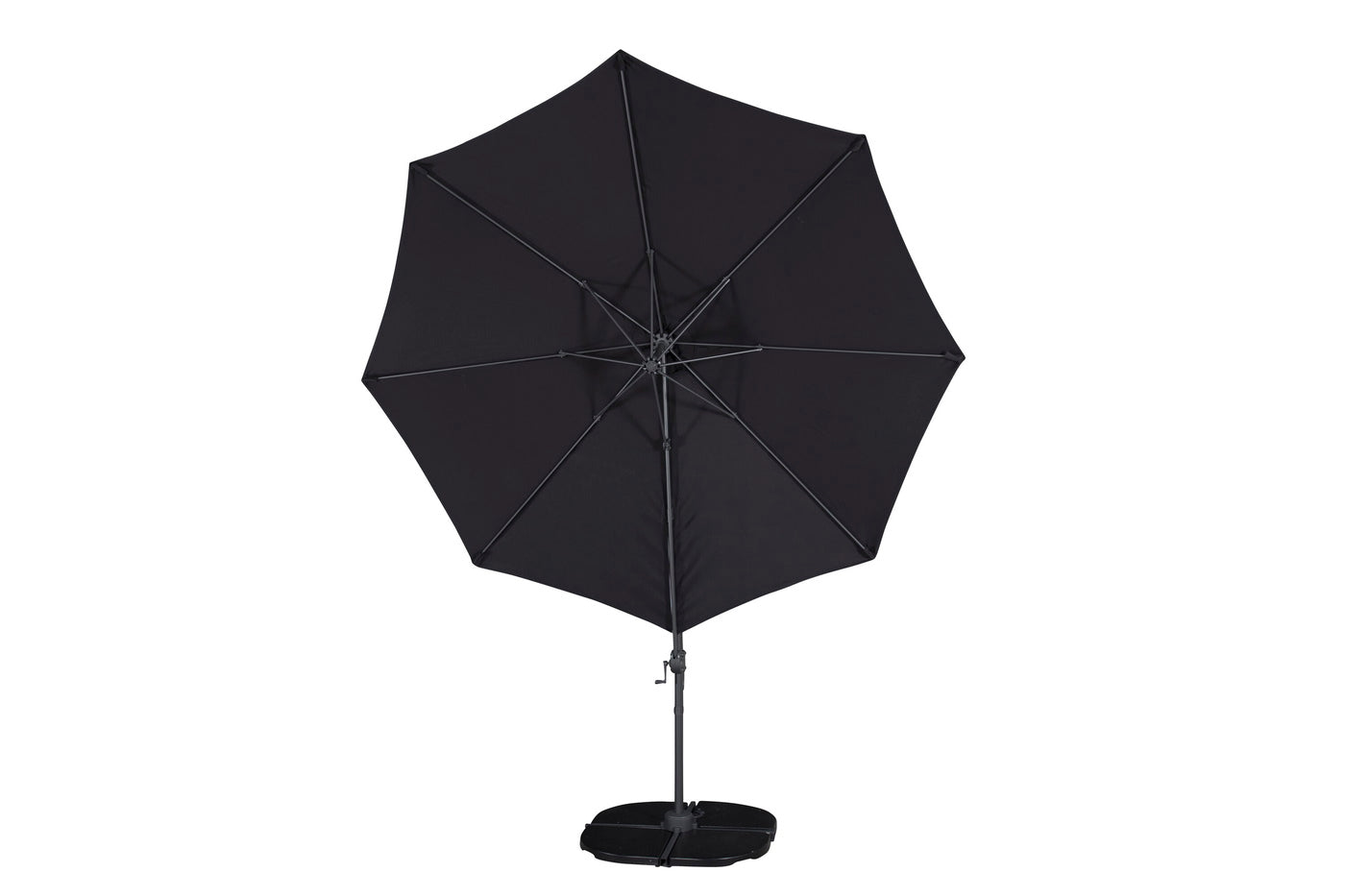 FjÃ´rd - Parasol Zwart 3m - Leeds