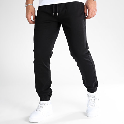 Lot De 2 Jogger Pants Regular Fit 2707 2709 Noir Vert Kaki