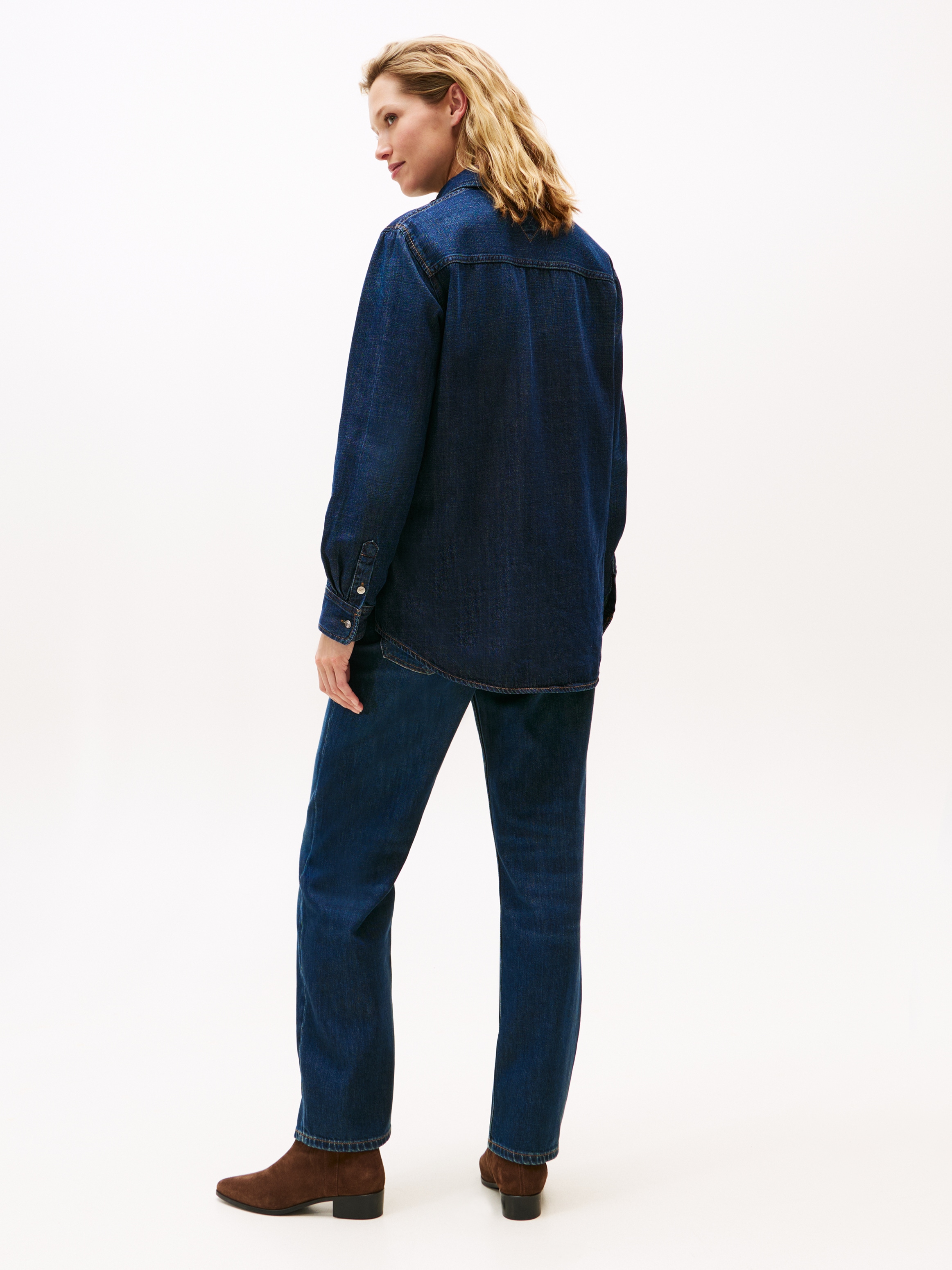 Tommy Hilfiger Jeansbluse »DNM MILO REG SHIRT«
