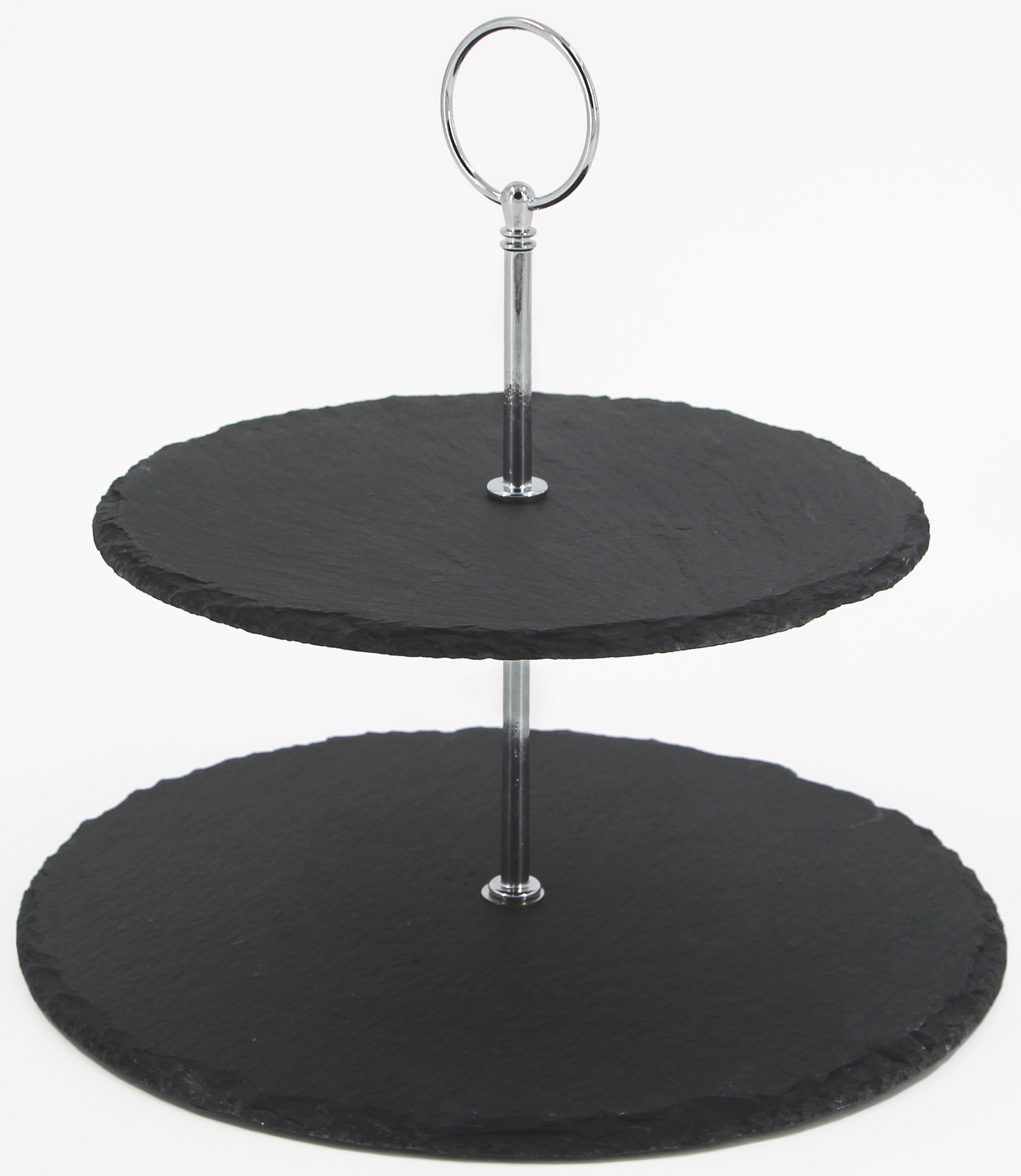 NOOR LIVING Etagere »Etagere aus Schiefer« mit Schieferplatten