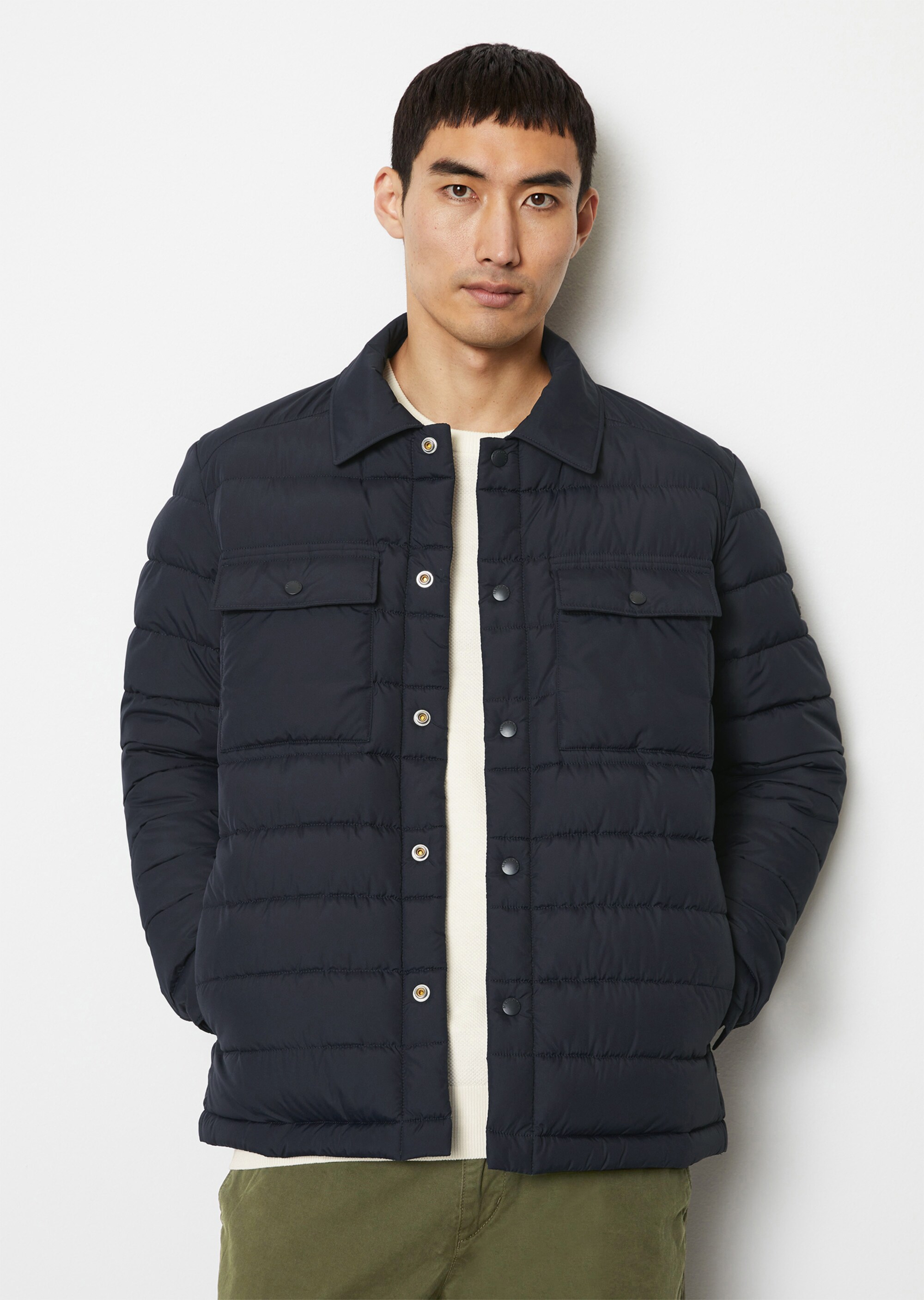 Steppjacke regular im Shirt-Style