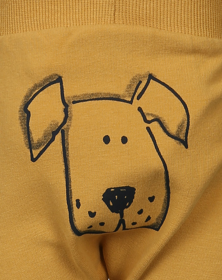Sweat-Schlupfhose BEST BUDDIES in mustard