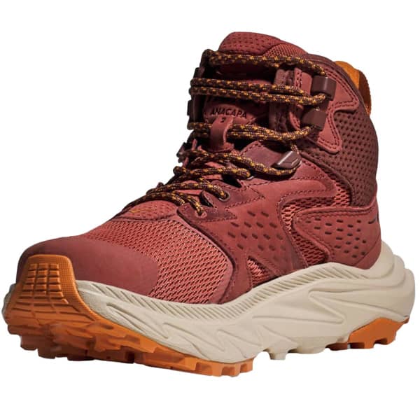 Chaussure de randonnée mid HOKA ONE ONE ANACAPA 2 MID GORE-TEX W HOT SAUCE / SHIFTING SAND