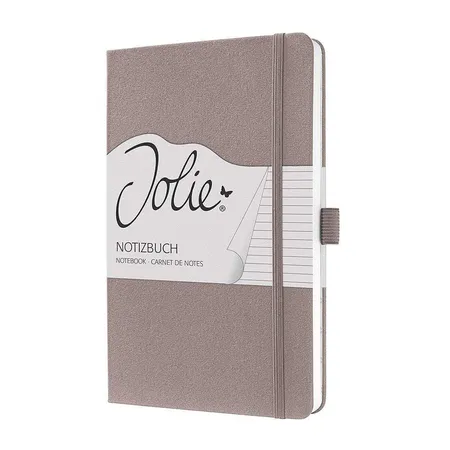 Sigel JN505 Notizbuch Jolie® liniert Hardcover,A5, rose brown