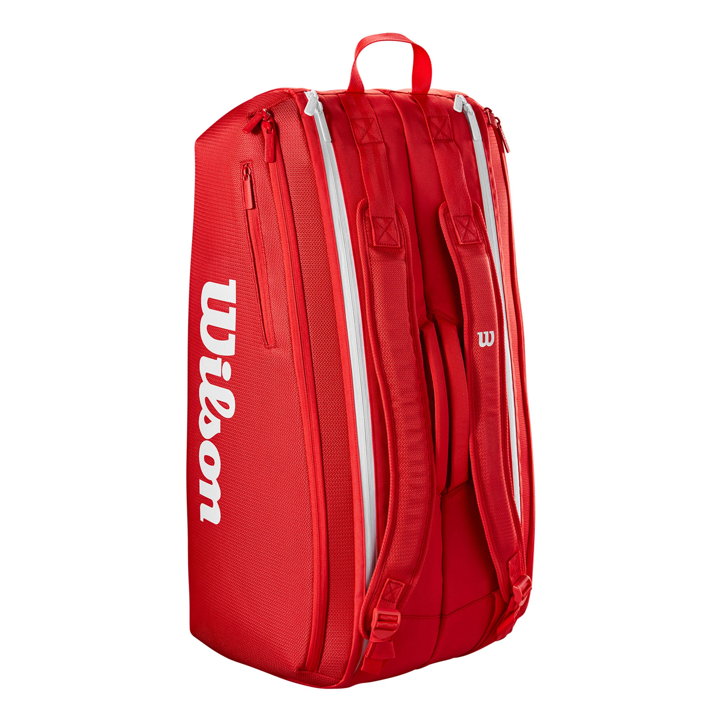 Wilson Tour Super Tour Housse De Raquette Lot De 9 - Rouge