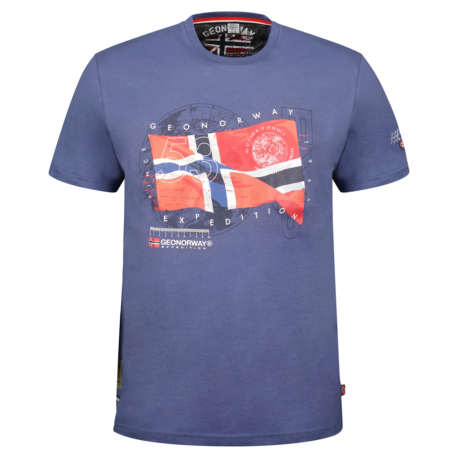 Camiseta Manga Corta J-drap Sx1285hgno
