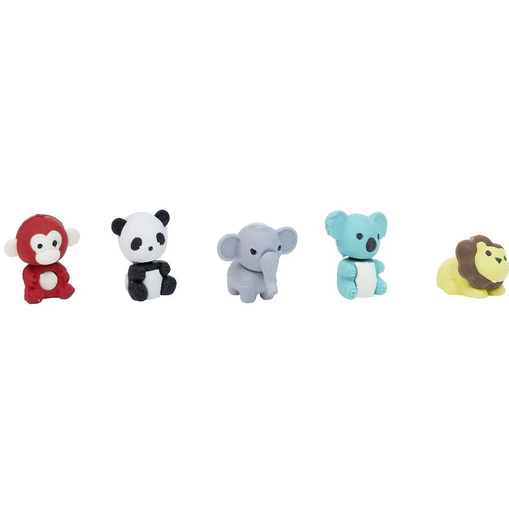 Gomme forme animal 3D x5