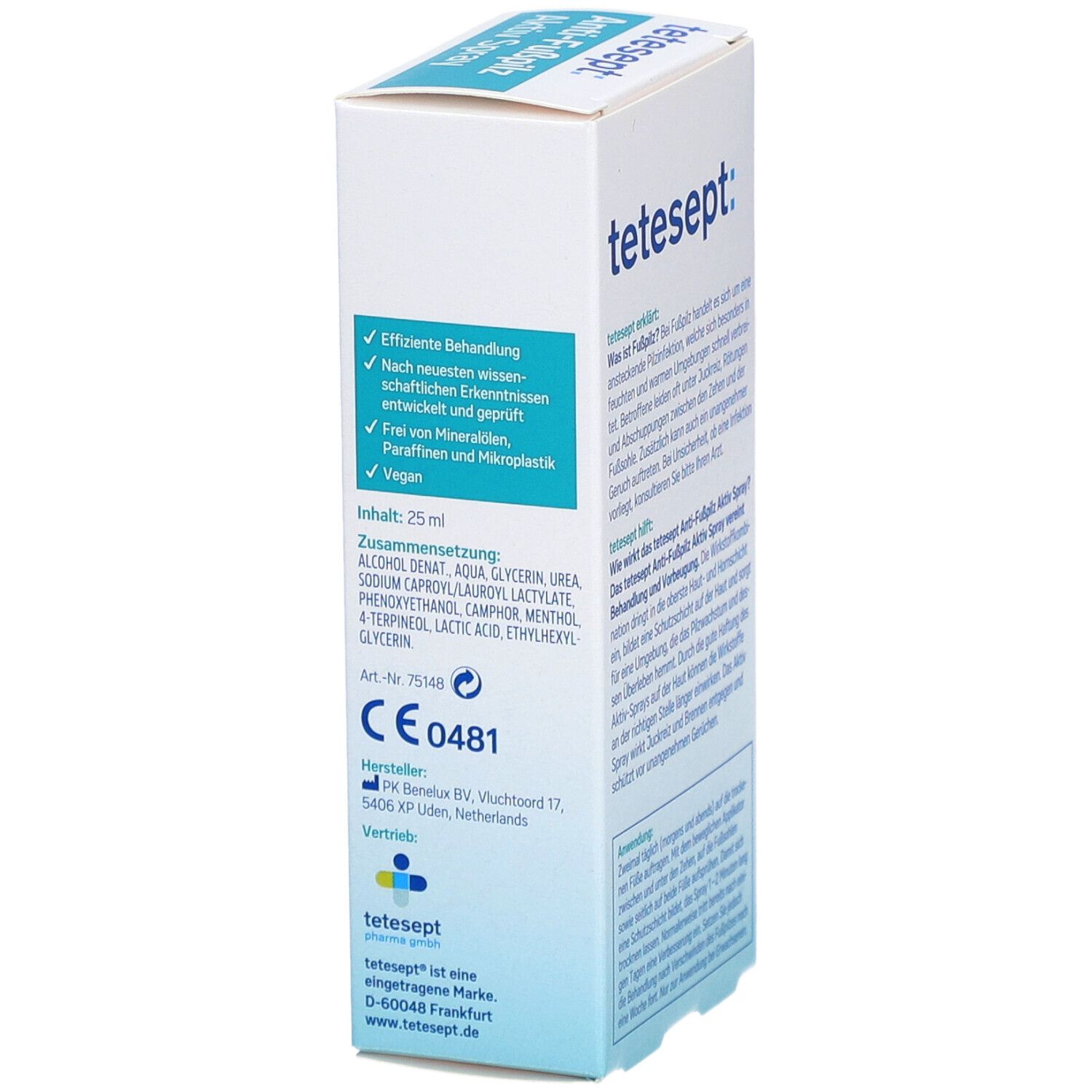 tetesept® Anti-Fußpilz Aktiv Spray