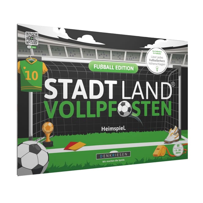 Stadt Land® Vollpfosten - Fußball Edition