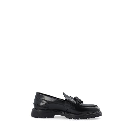 Bianco BIAGil Tassel Loafers, Black, 45
