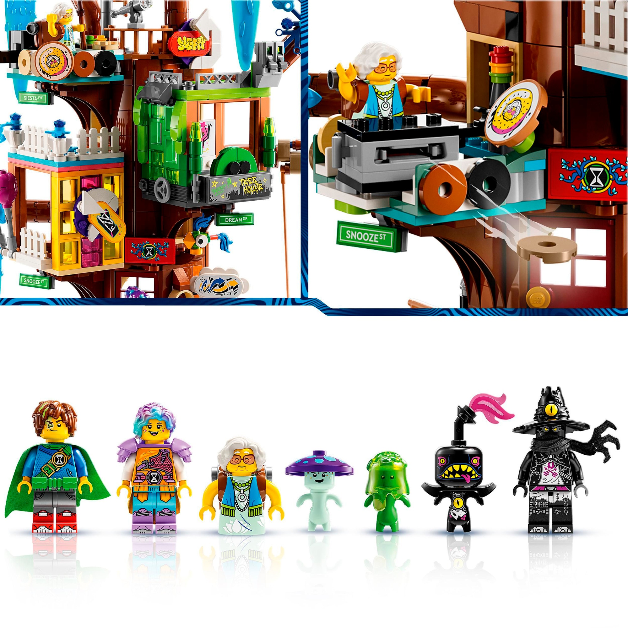 LEGO Konstruktionsspielzeug DREAMZzz Fantastisches Baumhaus