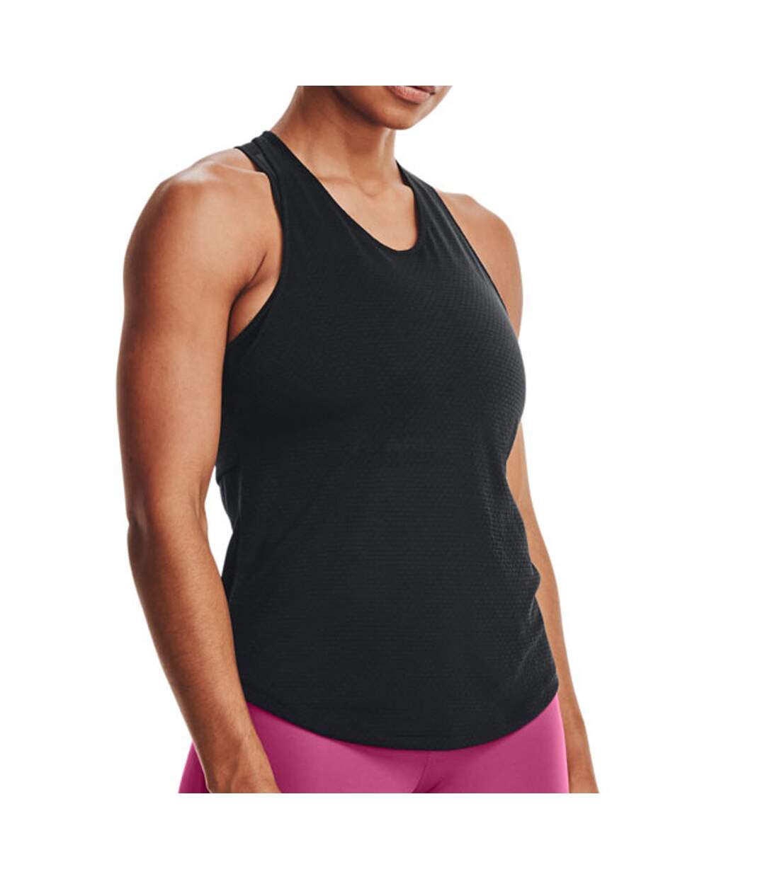 Débardeur Noir Femme Under Armour Ua Streaker Run