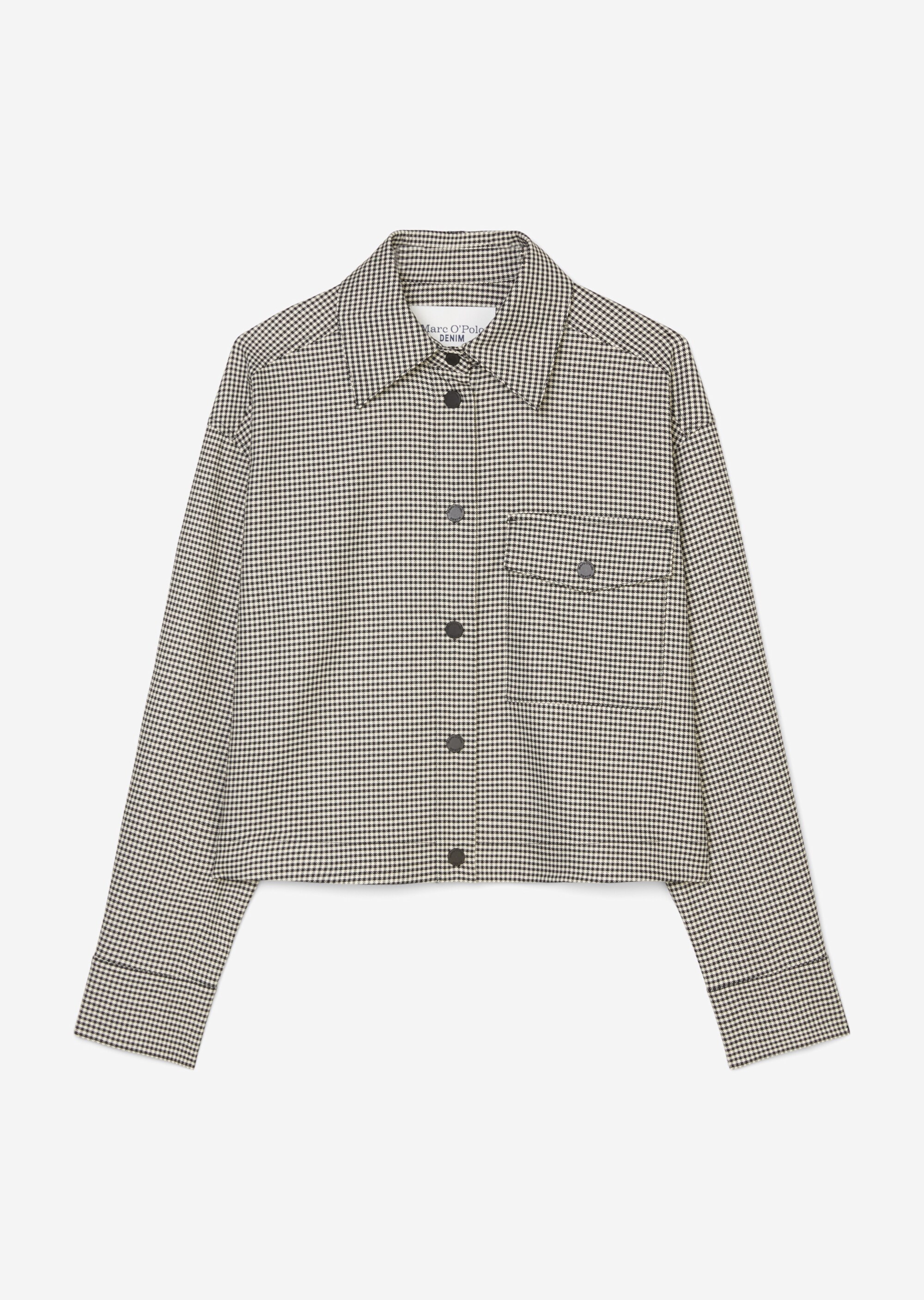 Overshirt oversizedmit Vichy-Karo