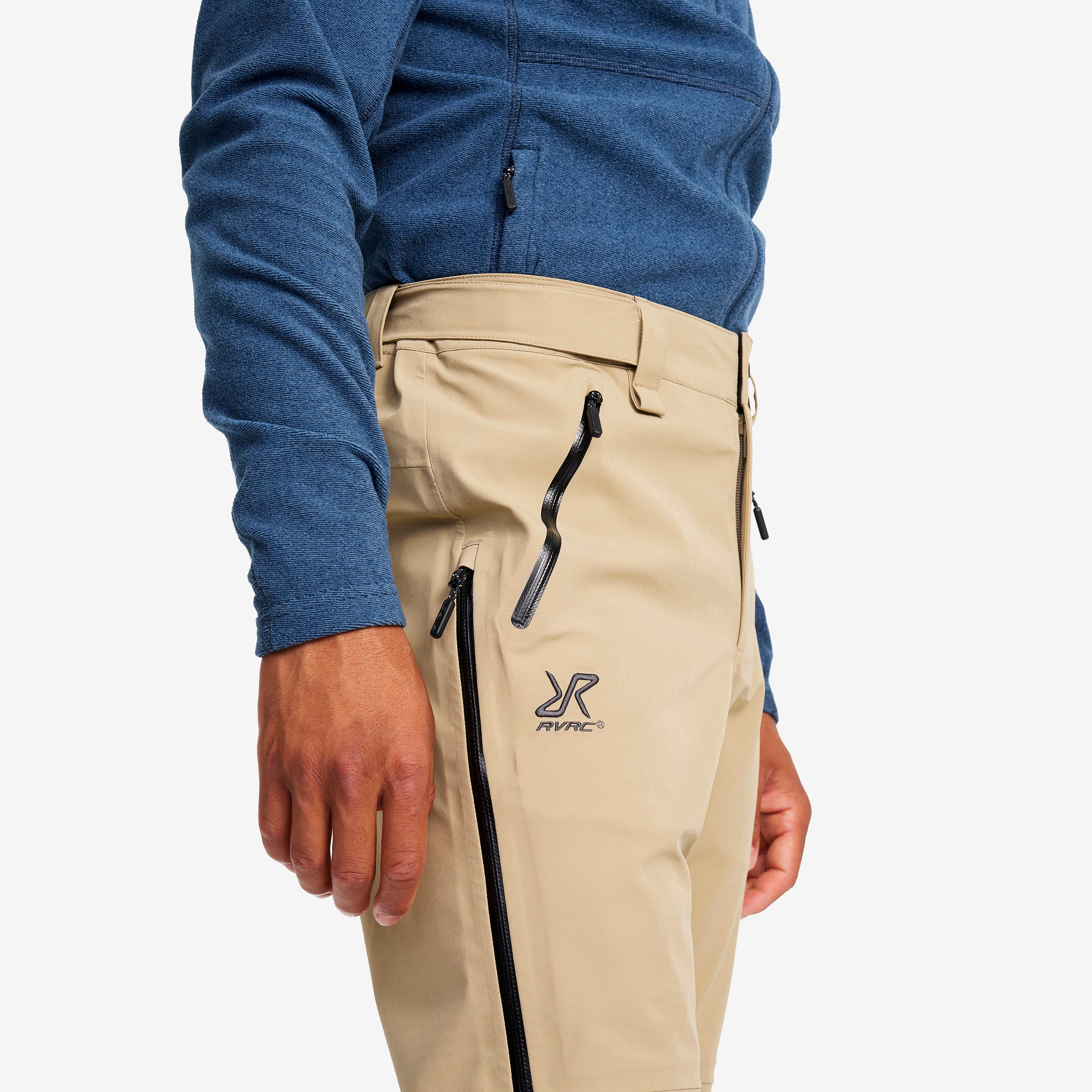 Cyclone Zip-up 3L Pants Herre Khaki