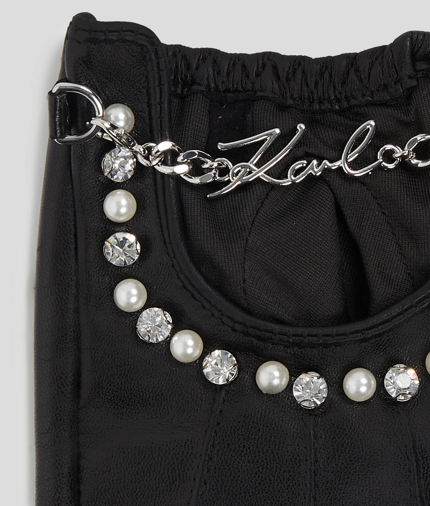 MITAINES K/SIGNATURE À PERLES