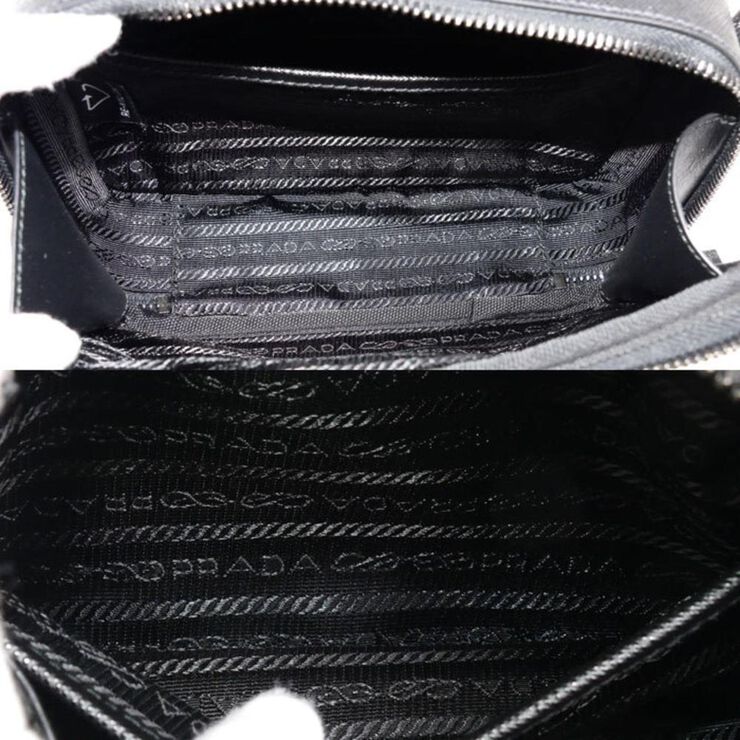Prada Vintage Prada Crossbody Bag Black