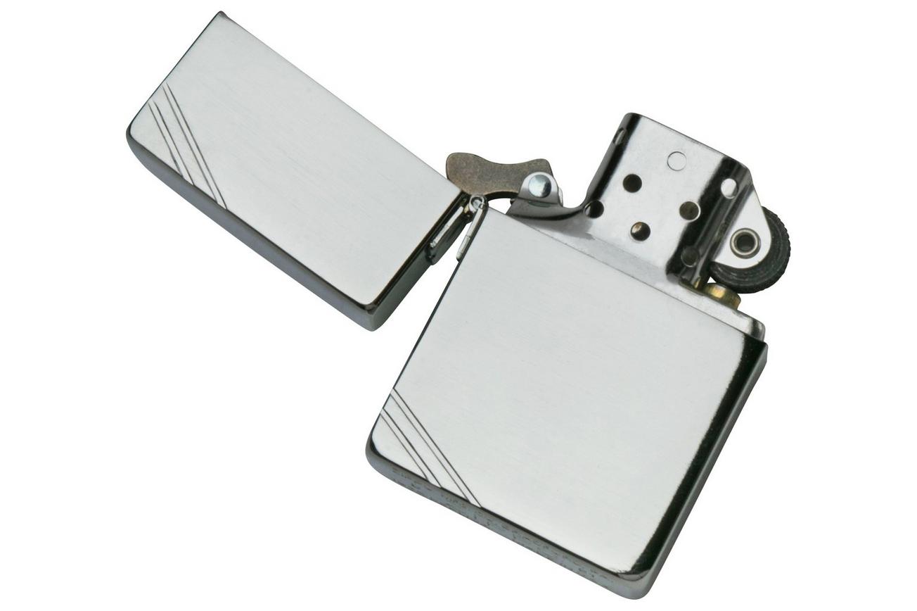 Zippo 1935 Replica with slashes 60001577 zilver, aansteker