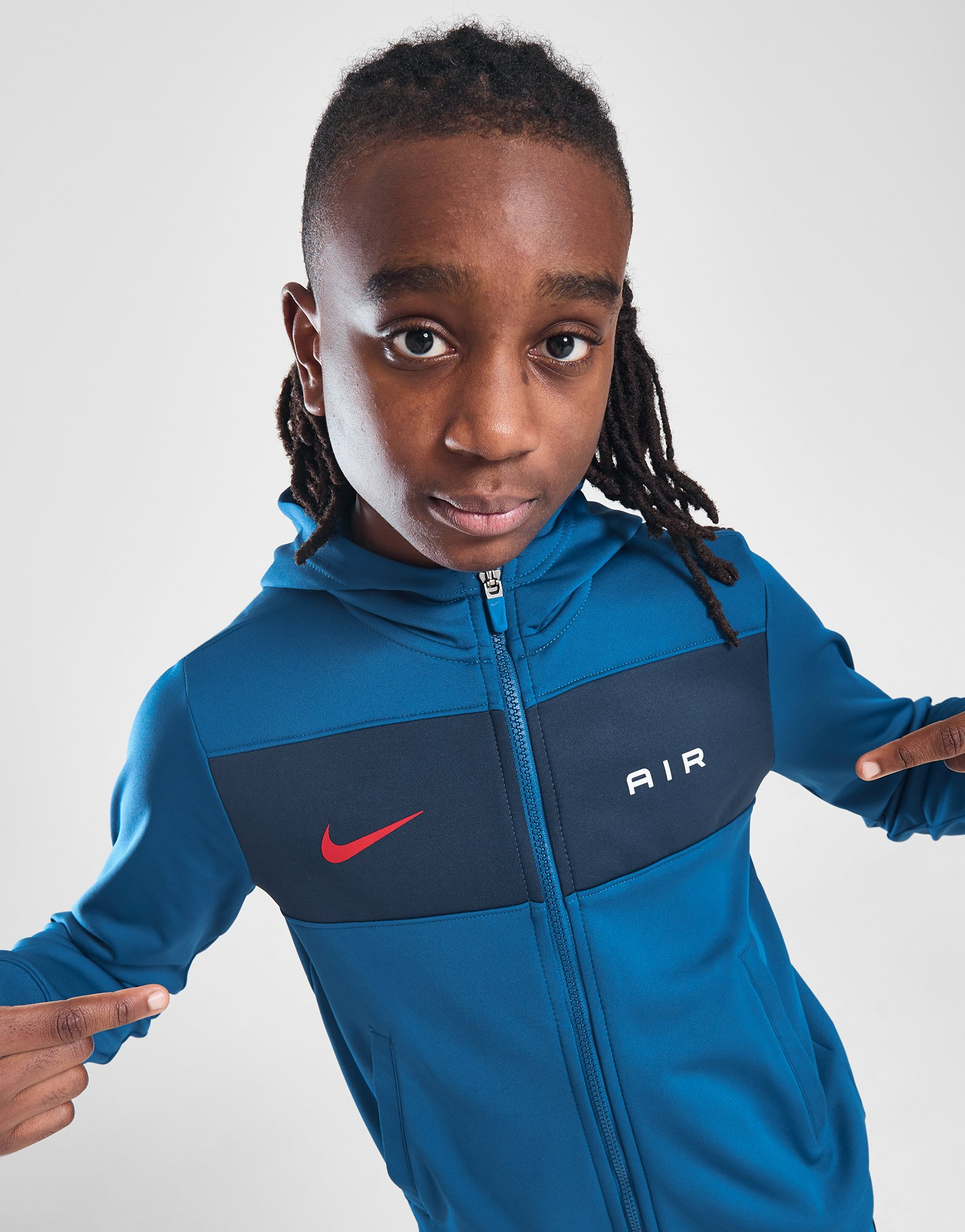 Nike Air Swoosh Full Zip Hoodie Junior