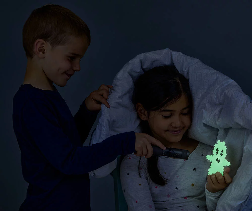 PLUS PLUS - KIT DECOUVERTE PHOSPHORESCENT - 500 PIECES