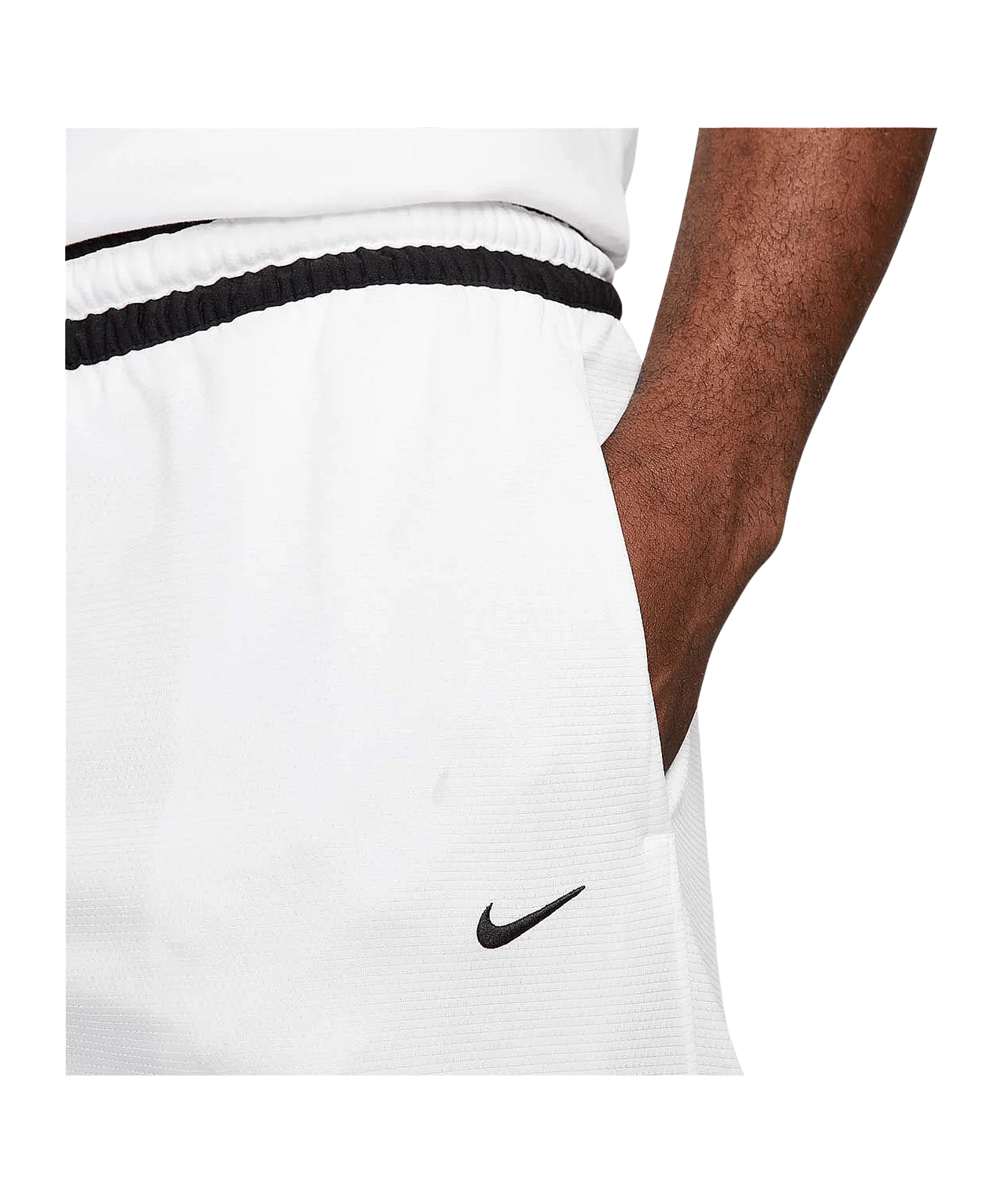 Nike NK DNA 6In Short Weiss Schwarz F100