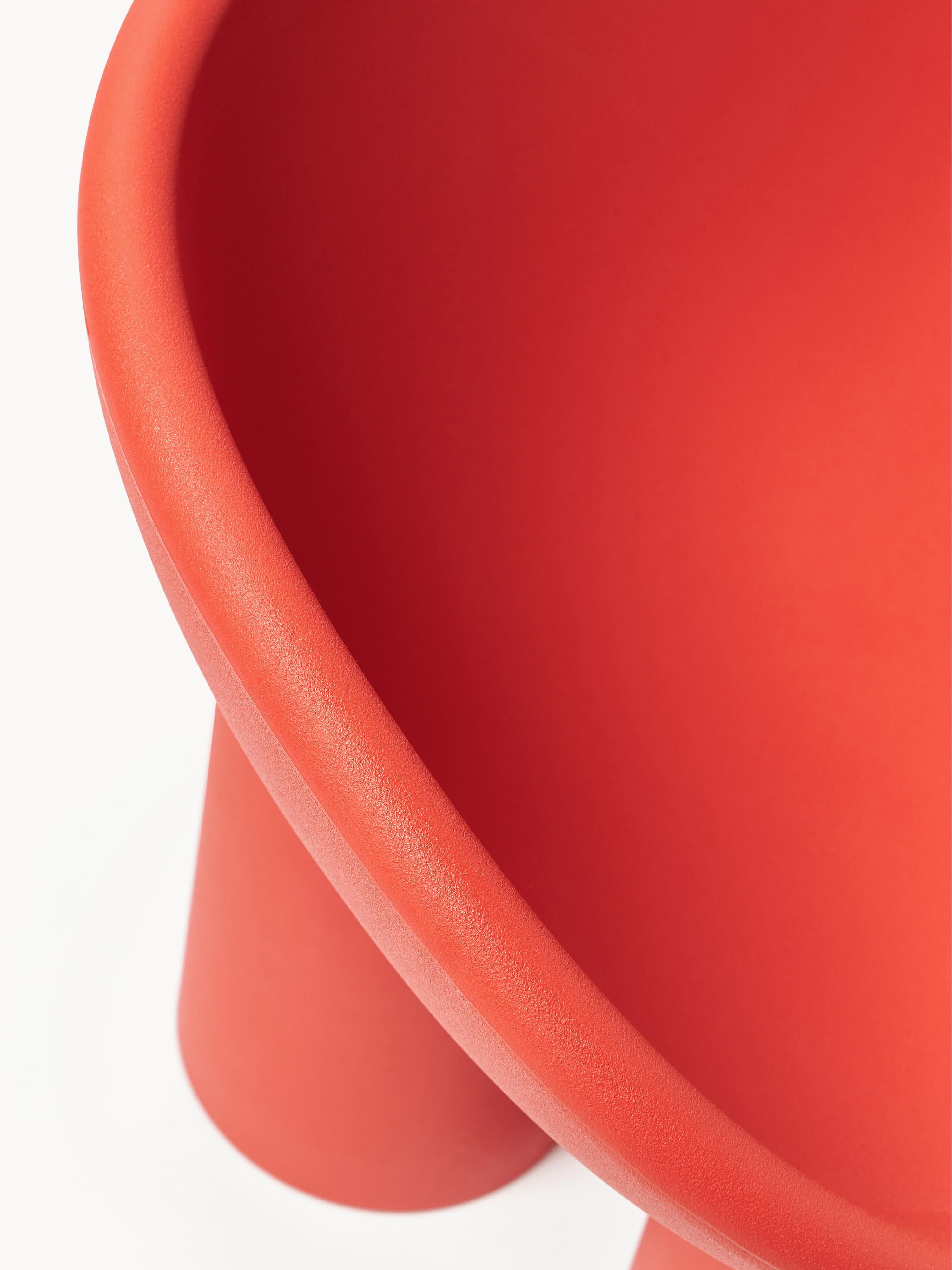 Kunststof loungefauteuil Roly Poly