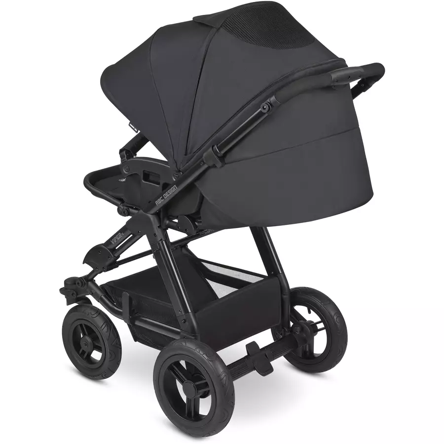 ABC DESIGN Kombikinderwagen 2-in-1 Viper 4 Black Black