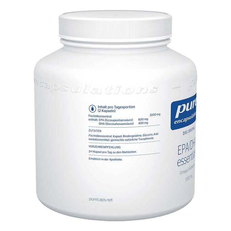Pure Encapsulations EPA/DHA essentials 1000 mg Kapseln, 180 St