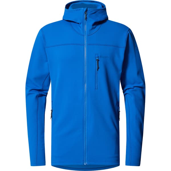 Veste polaire ski rando HAGLÖFS ROSSON MID HOOD M ELECTRIC BLUE