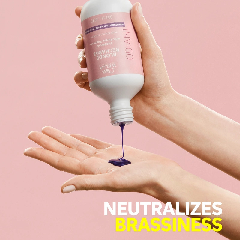 Wella Professionals Invigo Blonde Recharge Color Refresh Shampoo Cold Blonde 300 ml