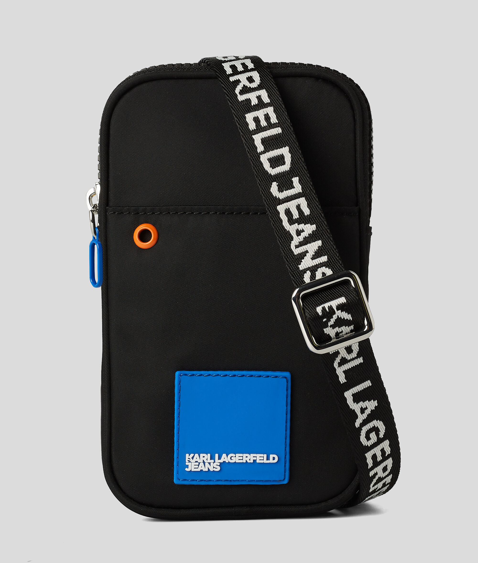 Pochette pour téléphone avec écusson à logo KLJ