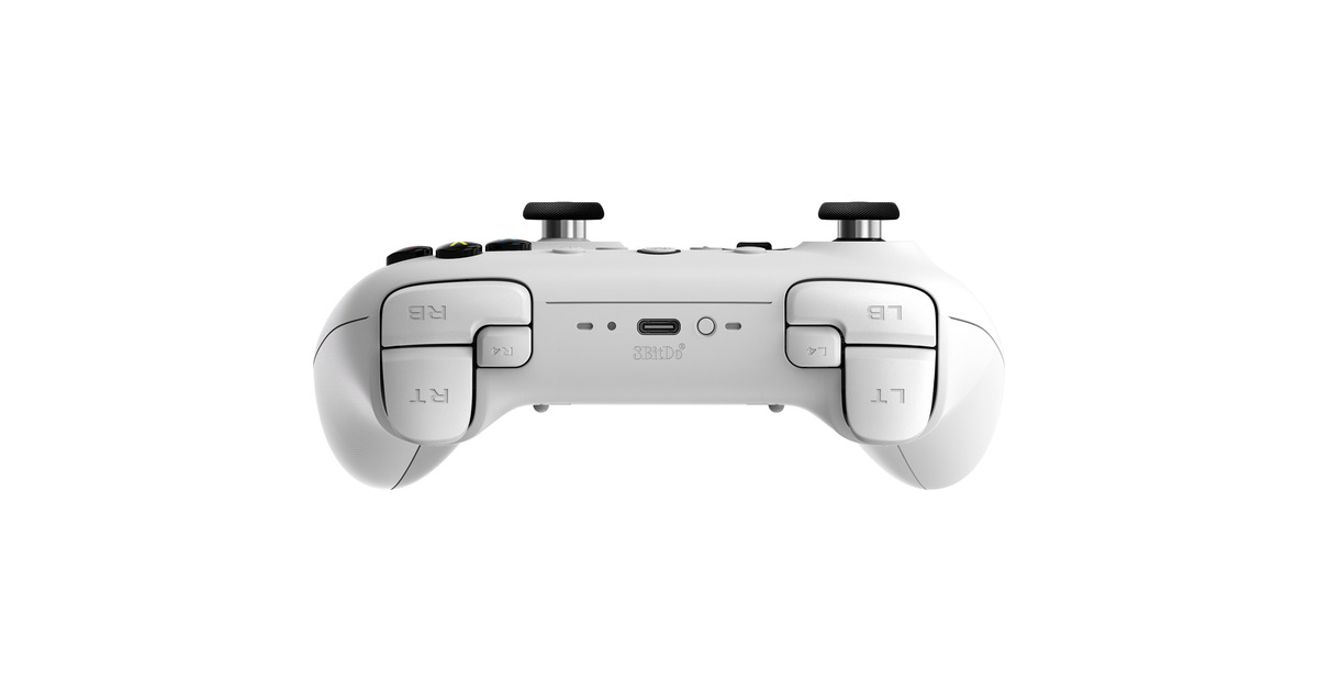 8BitDoUltimate 2 Wireless Controller  (Wit, 2.4 GHz / Bluetooth, USB, Pc)