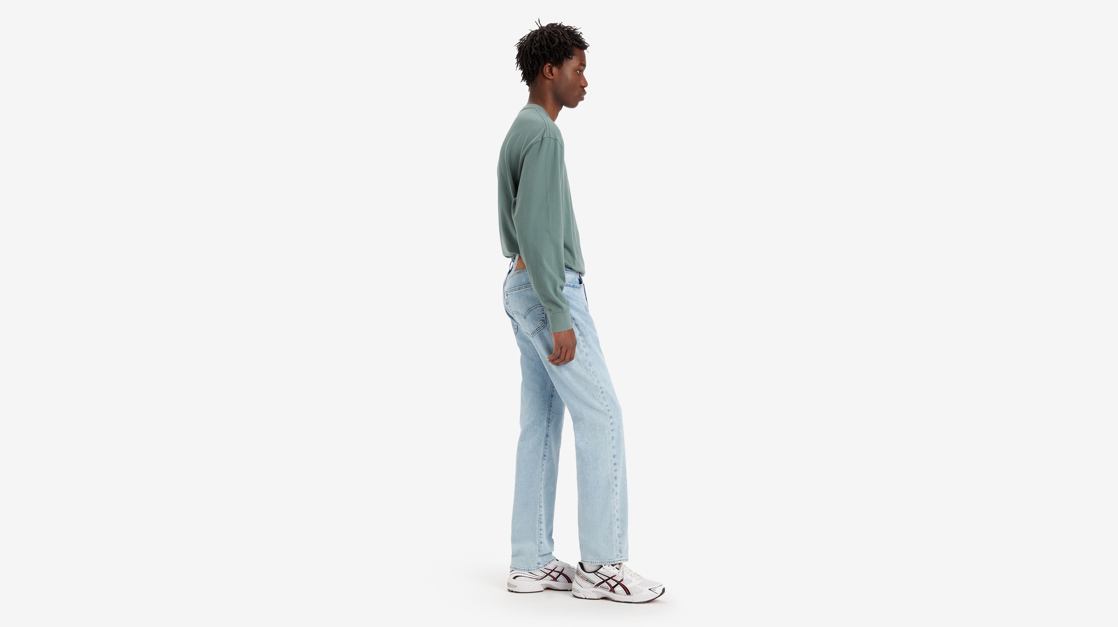 Jean 502™ fuselé Lightweight - Frosted Performance Cool - Bleu