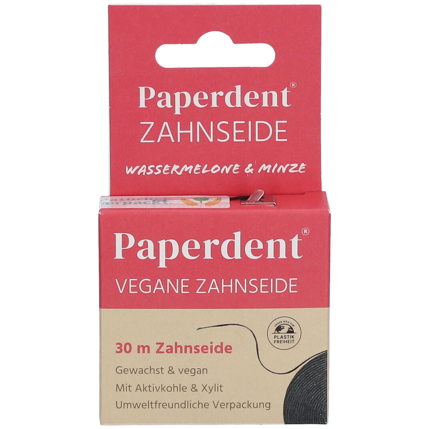 Paperdent® Zahnseide vegan Wassermelone Minze
