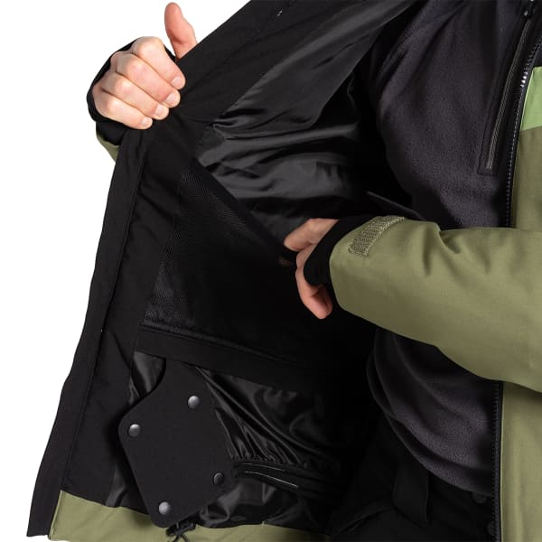 Veste de ski DARE 2B EAGLE II JKT BLACK/OLIVINE GREEN