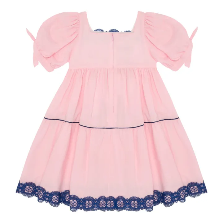The Middle Daughter Robe Popeline de Coton | Rose poudré