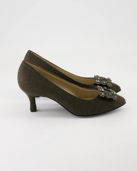 Dirndl & Bua 2075-03 Pumps in Grün