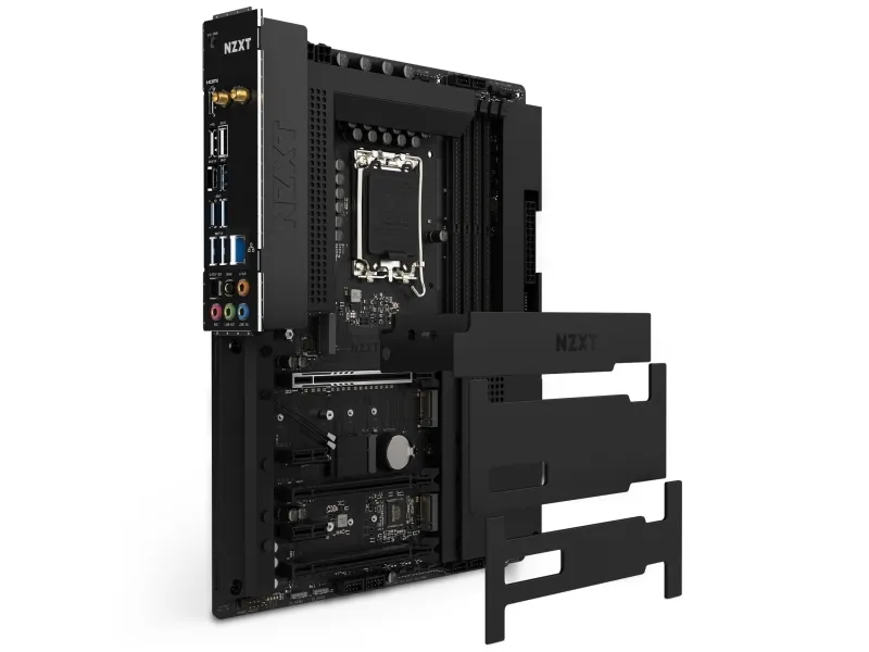 NZXT N7 Z790 - Bundkort - ATX - LGA1700 sokkel - Z790 Chipset - USB 3.2 Gen 2, USB 3.2 Gen 1, USB-C 3.2 Gen 2x2 - 2.5 Gigabit LAN - onboard grafik (CPU påkrævet) - HD Audio (8-kanaler)