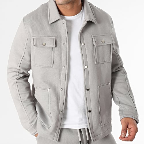 Ensemble Veste Et Pantalon Jogging Gris