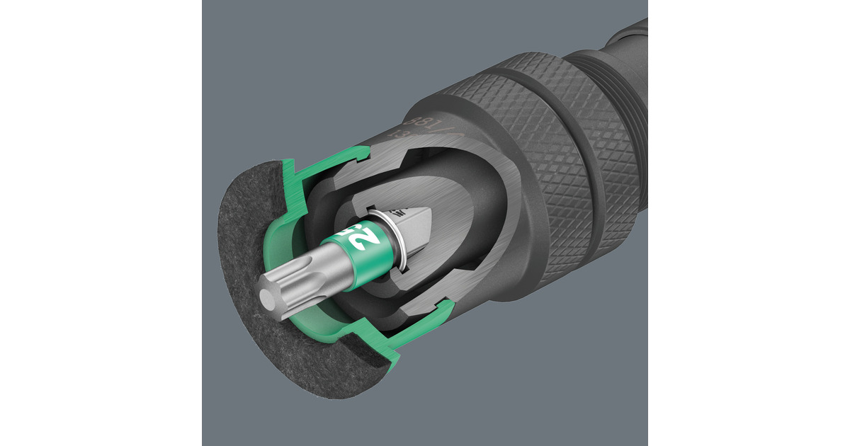 Wera881/4/1 SB Afstandshouder met variabele schroefdiepte instelling, 1/4
